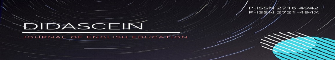 Didascein: Journal of English Education